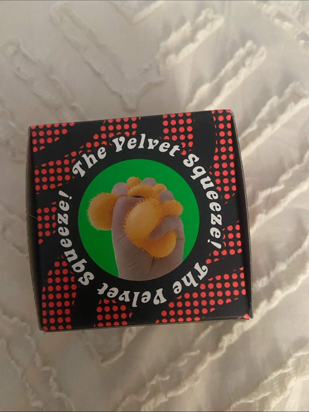 NeeDoh Fuzz Ball Wonder Waves - Orange Sensory Toy - Picture 3 of 4
